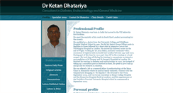 Desktop Screenshot of drketandhatariya.com