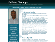 Tablet Screenshot of drketandhatariya.com